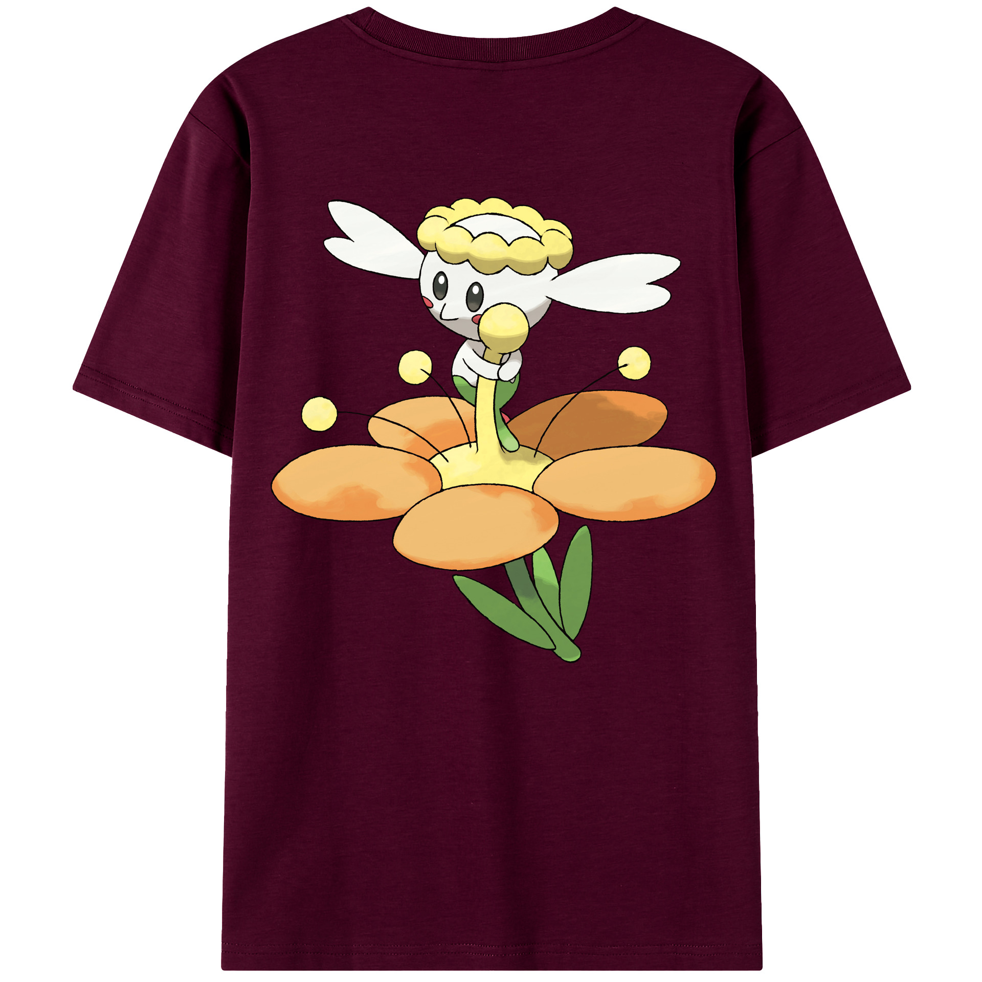 （画像用） ポケットモンスター Pokémon レディース半袖Tシャツ(バックプリント)